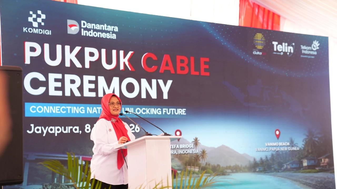 Koneksikan Indonesia dan Papua Nugini, TelkomGroup Resmikan Kabel Laut Pukpuk