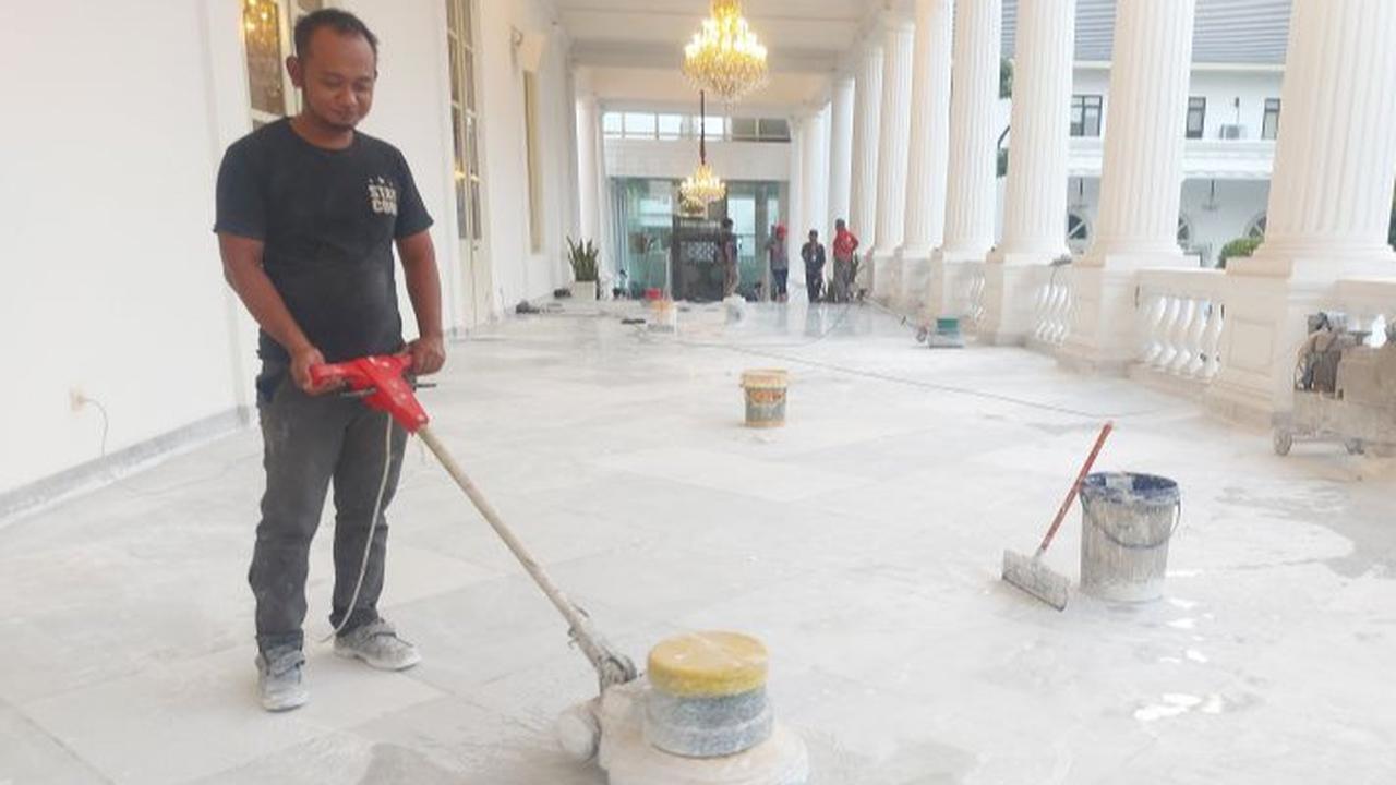 Mengintip Kesiapan Istana Kepresidenan Jakarta Menyambut Prabowo