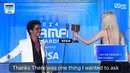 Kemenangan mereka pun menjadi sorotan jagat maya. Para penggemar pun ikut bersorak merayakan kemenangan Rose dan Bruno Mars. (Foto: Doc MAMA Awards 2024 via X)