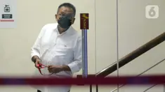 Wakil Ketua DPRD DKI Jakarta, M Taufik usai menjalani pemeriksaan sebagai saksi di Gedung KPK Jakarta, Selasa (10/8/2021). M Taufik diperiksa sebagai saksi kasus dugaan tindak pidana korupsi pengadaan tanah di Munjul, Pondok Ranggan, Jakarta Timur tahun 2019. (Liputan6.com/Helmi Fithriansyah)