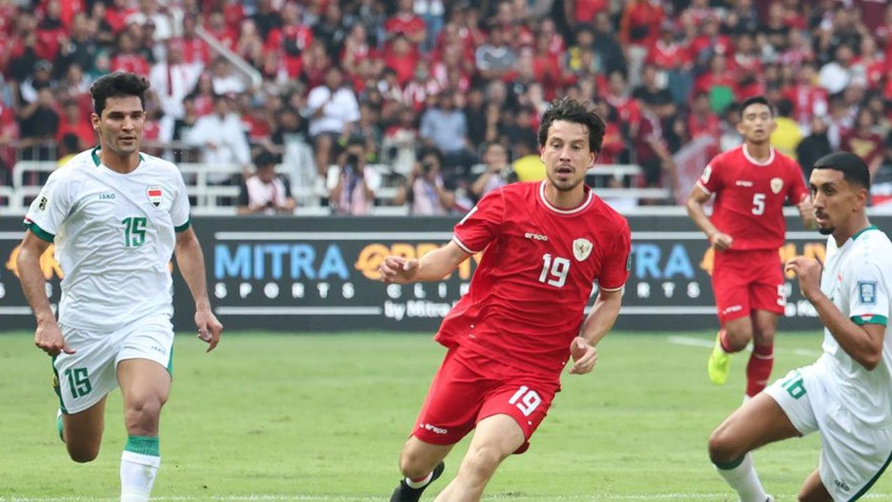 Sedang Berlangsung, Link Streaming Irak vs Indonesia Hari Minggu 12 Oktober 2025 - Kualifikasi Piala Dunia 2026 Zona Asia