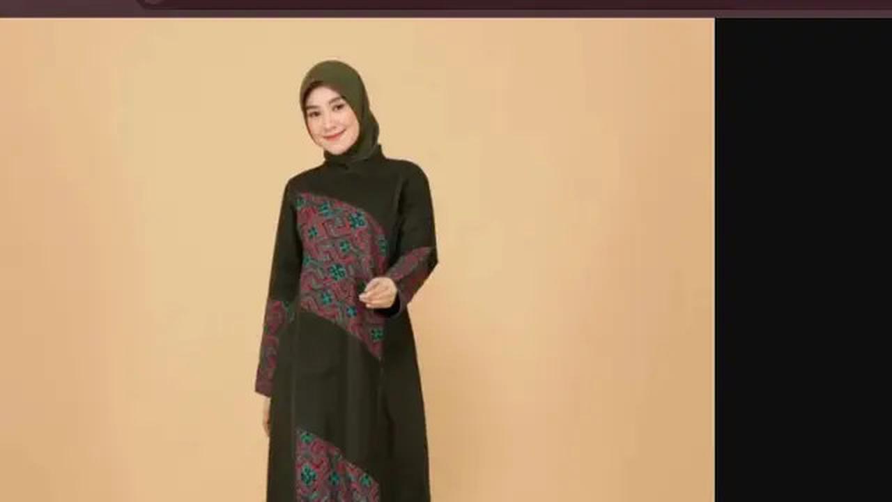 Model Gamis Batik Sederhana Tapi Elegan, Anti Norak Cocok untuk Anak Muda