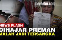 VIDEO: Ibu Pedagang Sayur Dihajar Preman Pasar Malah Dijadikan Tersangka