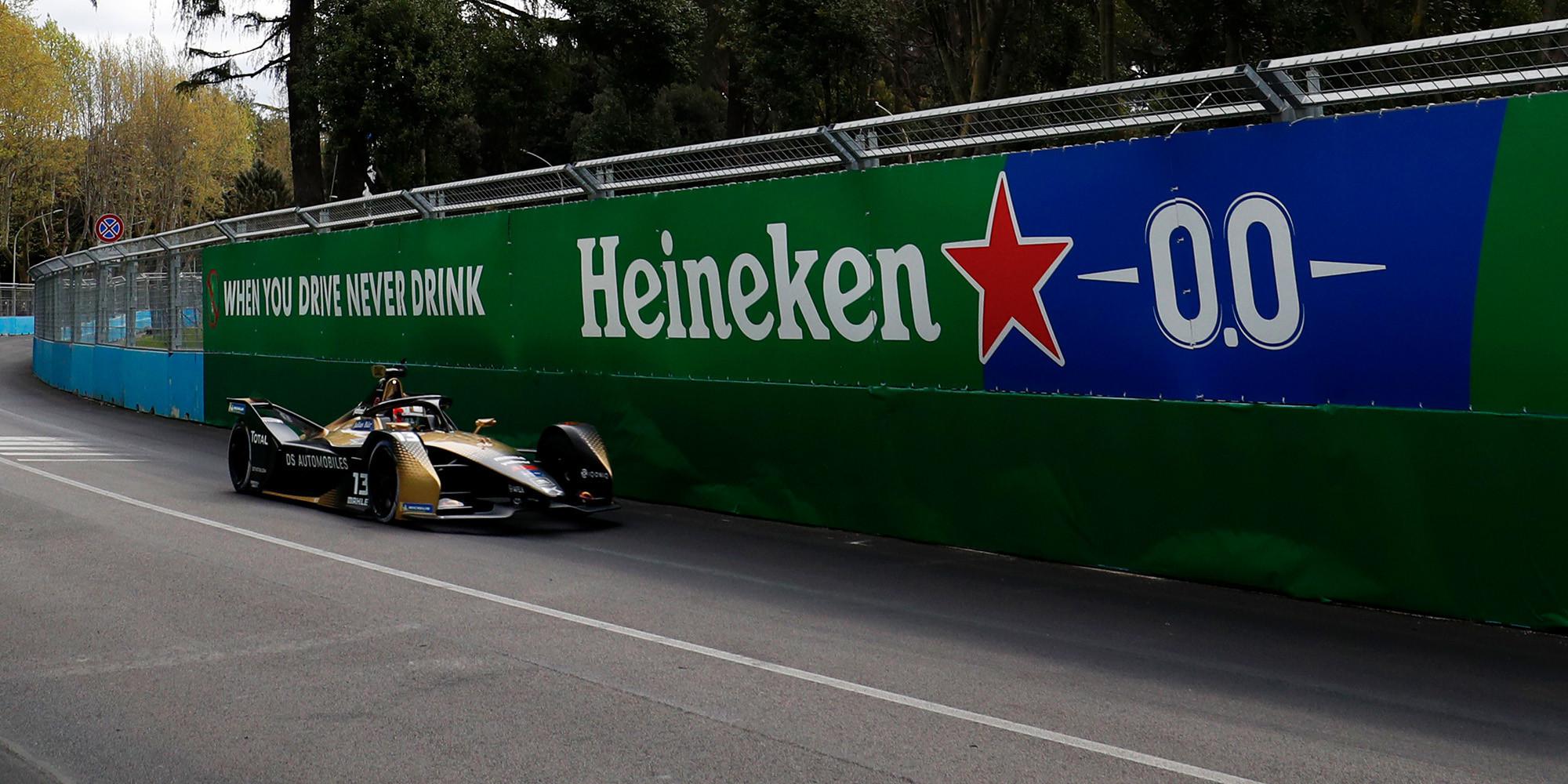 Ilustrasi sponsor Heineken di Formula E (Formula E)