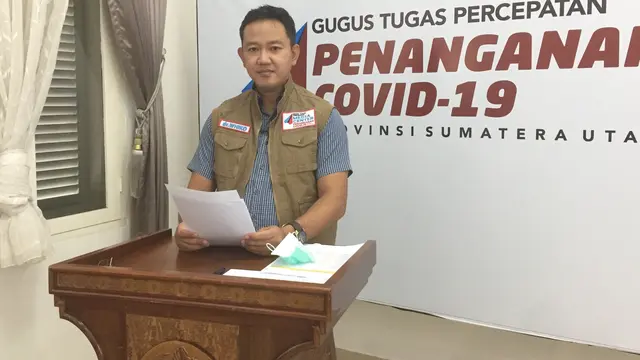 Jubir Gugus Tugas Percepatan Penanganan COVID-19 Sumut, Whiko Irwan