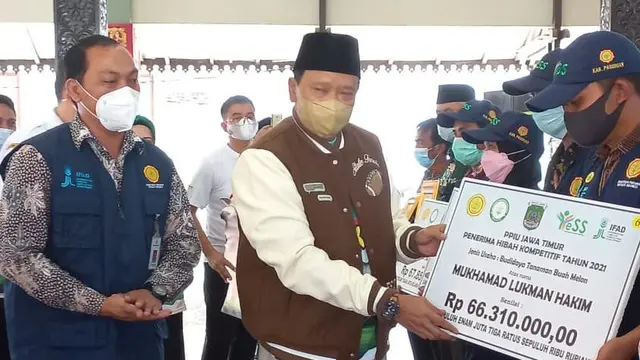 Dana hibah untuk stimulus peani milenial di Pasuruan