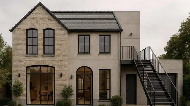 7 Desain Rumah Minimalis 2 Lantai ala Eropa yang Modern, Mewah dan Fungsional