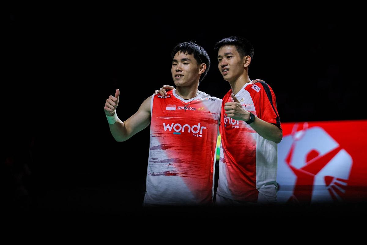 FOTO: Raymond/ Nikolaus Melaju ke Final Indonesia Open 2026