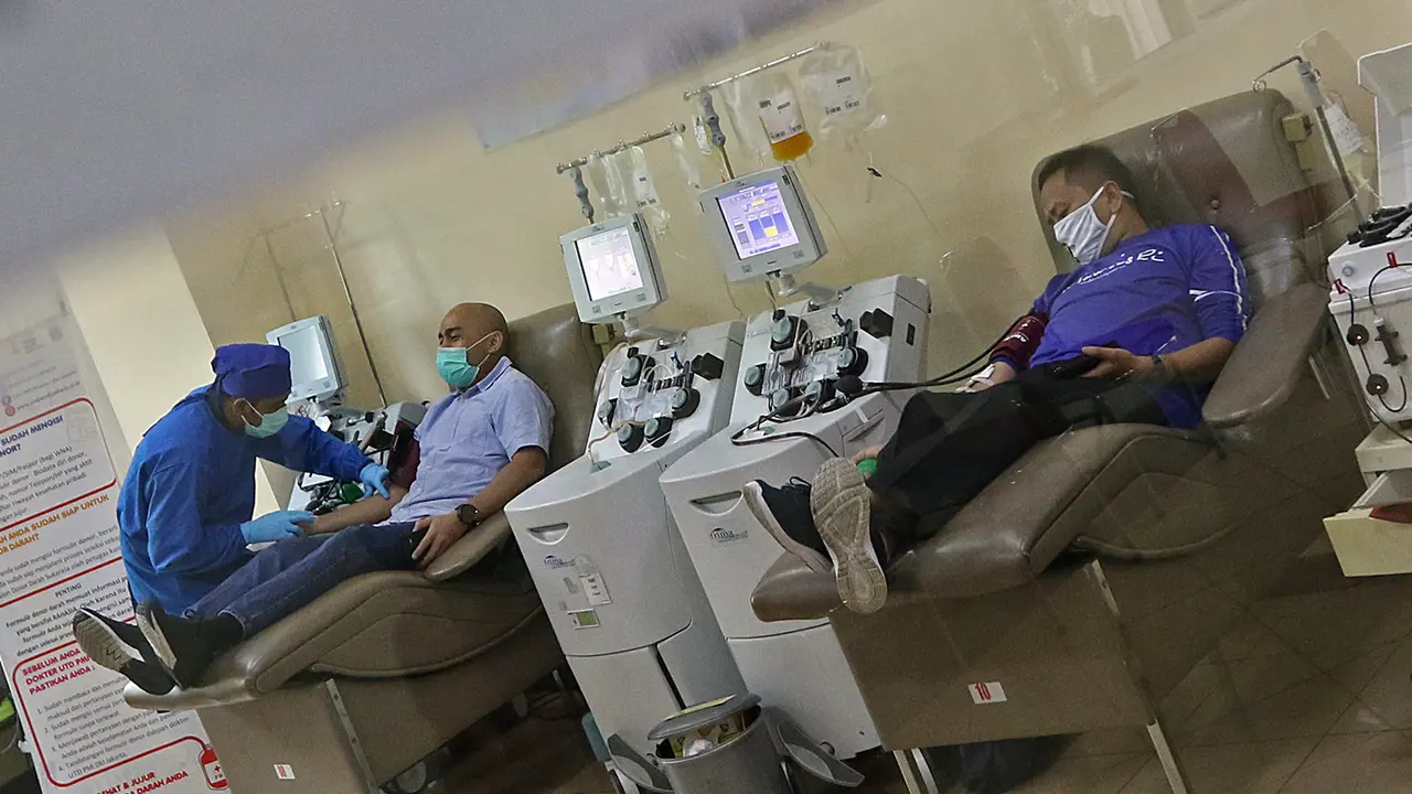 FOTO: 307 Penyintas COVID-19 Donorkan Plasma Konvalesen