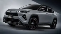 Tampak Toyota Yaris Cross Nightshade yang hadir di Thailand (Carscoops/Toyota)