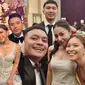 Artis Hadiri Resepsi Jessica Mila dan Yakub Hasibuan (Sumber: Instagram/titikamal,calvinjeremy)