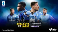 Jadwal Live Streaming Liga Italia di Vidio: Atalanta Vs Lazio, Minggu 31 Januari 2021