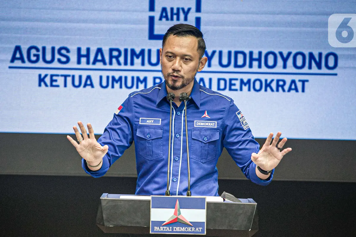 FOTO: AHY Berikan Tanggapan Terkait KLB Demokrat