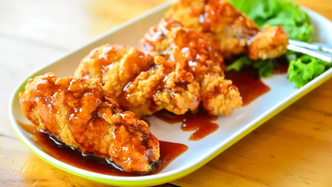 Resep Ayam Krispi Saus Teriyaki