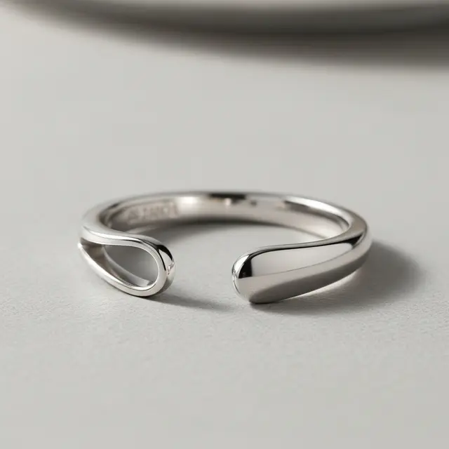 9 Model Cincin Emas Putih Simple Elegan