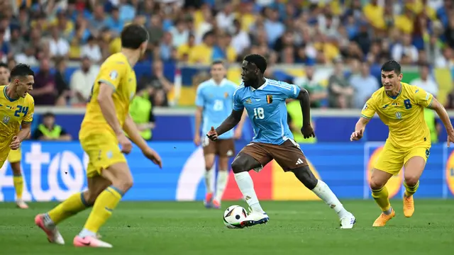 Euro 2024 Ukraina vs Belgia