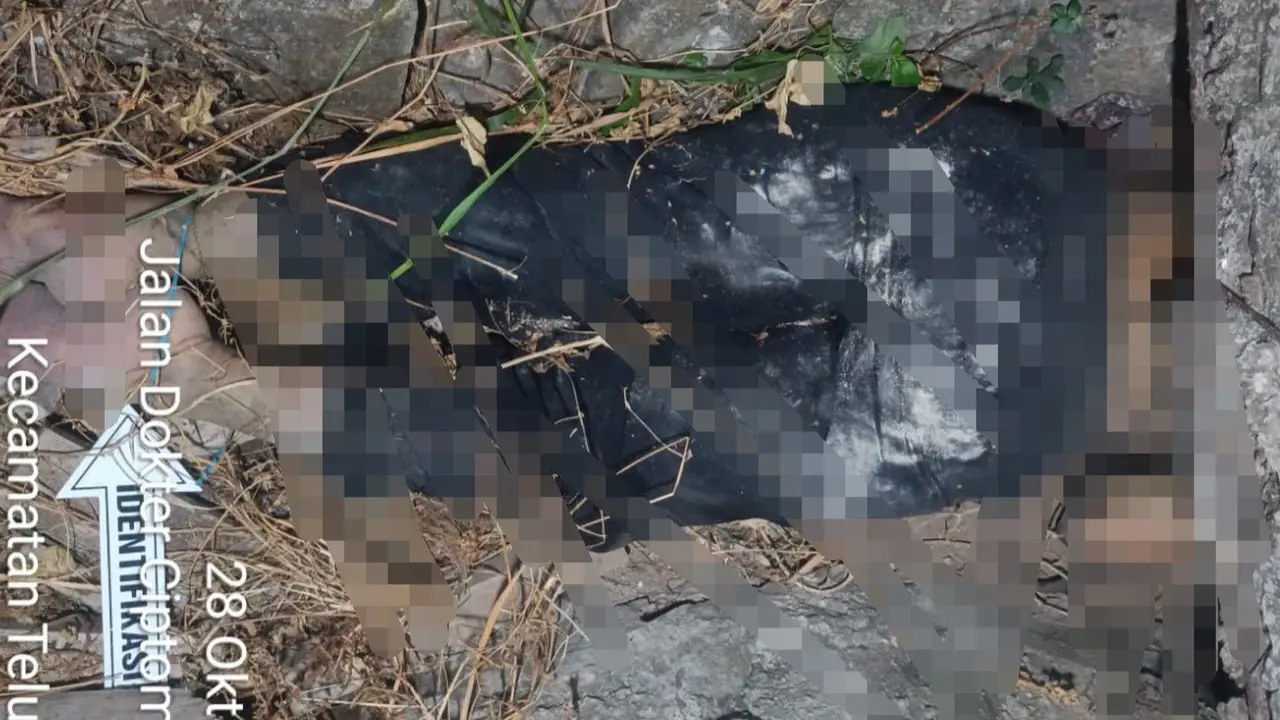 Penemuan Jasad Wanita Terikat Tali Tambang Gegerkan Warga Bandar Lampung