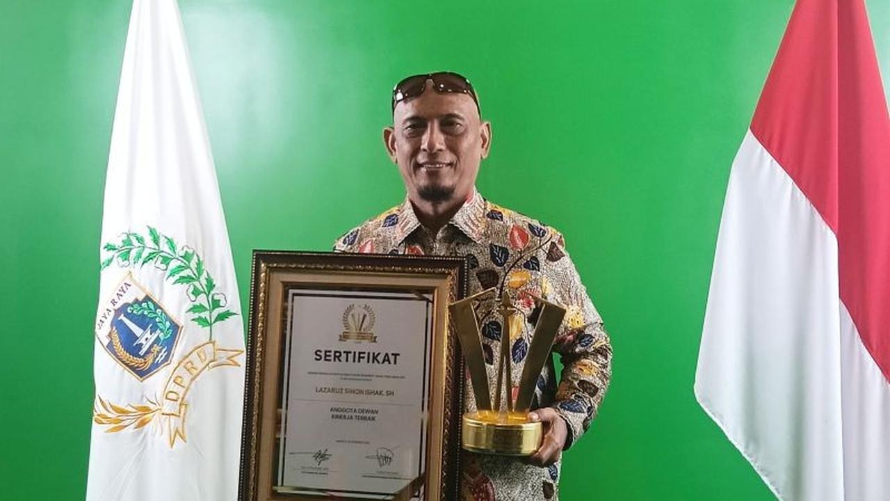 Raih BK Awards 2025, Lazarus Simon Ishak Komitmen Perjuangkan Aspirasi Warga Jakarta