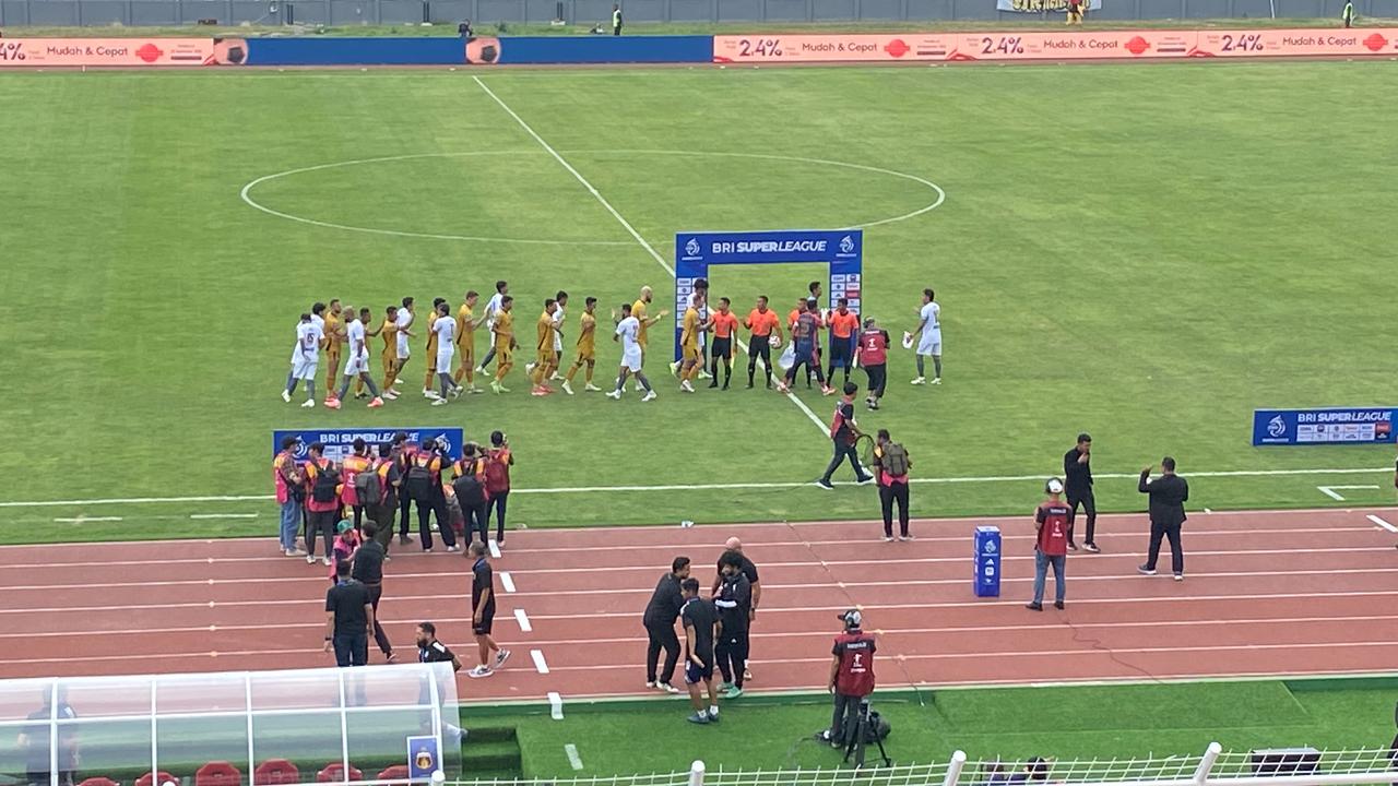 Duel Sengit Bhayangkara Presisi Lampung FC vs PSM Makassar Berakhir Imbang 1-1