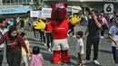 Namun, Indonesia akhirnya batal menjadi tuan rumah Piala Dunia U-20 2023. Alhasil, Bacuya juga batal menjadi maskot dan akhirnya kini dipakai menjadi maskot Piala Dunia U-17 2023. (Liputan6.com/Angga Yuniar)