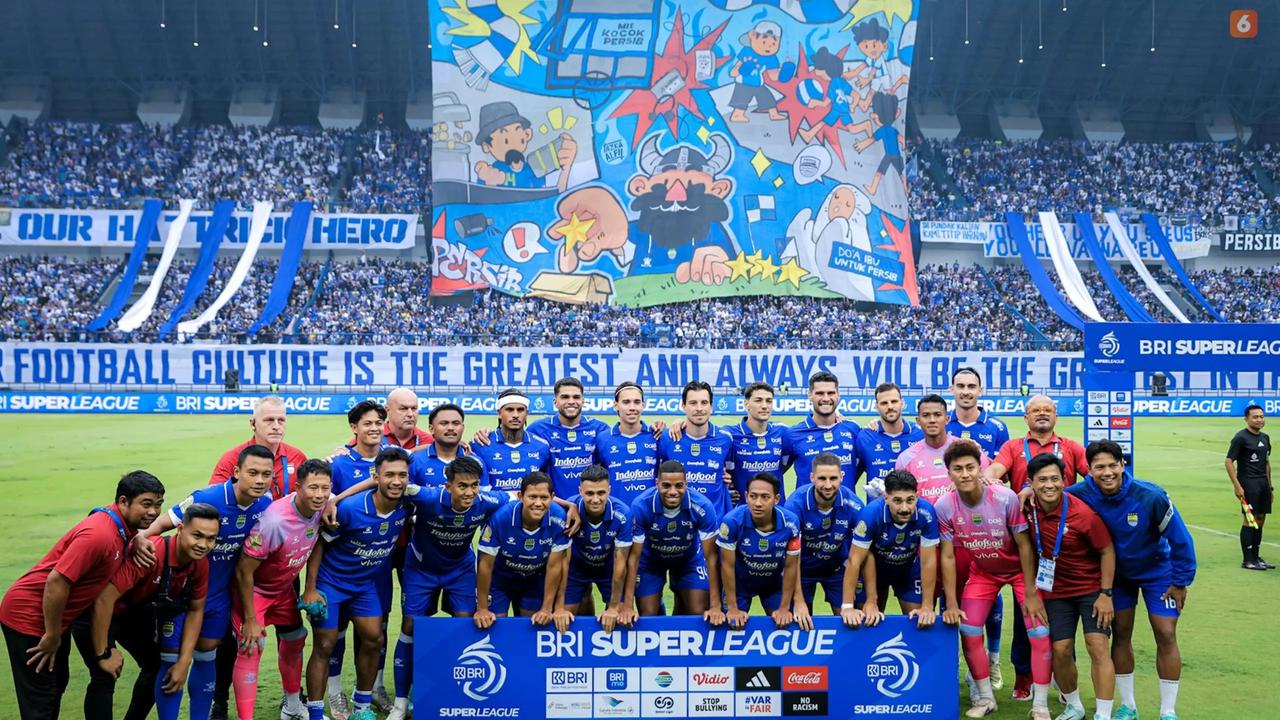 Persib Bandung. (Bola.com/Bagaskara Lazuardi)