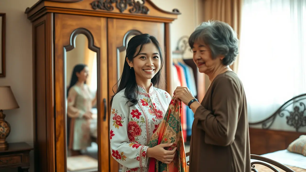 mimpi dipinjami baju