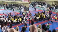 Viral Video Kejurnas Karate di Lampung Berujung Ricuh