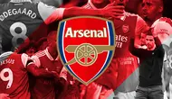 Ilustrasi - Logo Arsenal (Bola.com/Bayu Kurniawan Santoso)