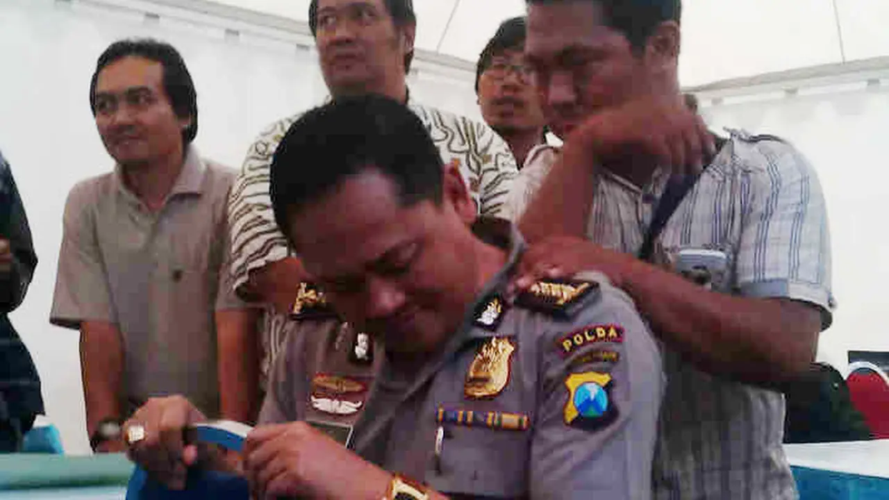 Ketua Tim DVI Polda Jatim Kombes Pol Budiyono