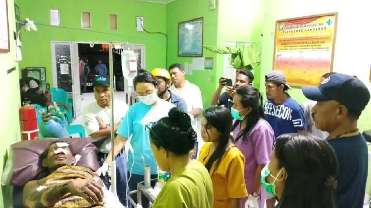 Korban Erupsi Gunung Lewotobi