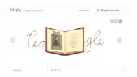 Google Doodle Abraham Ortelius. (Foto: Google)