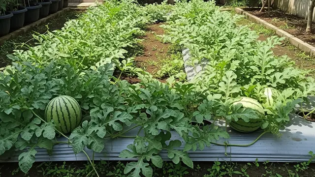Cara Membuat Kebun Semangka Agar Buahnya Besar di Lahan Kecil, Panen Melimpah
