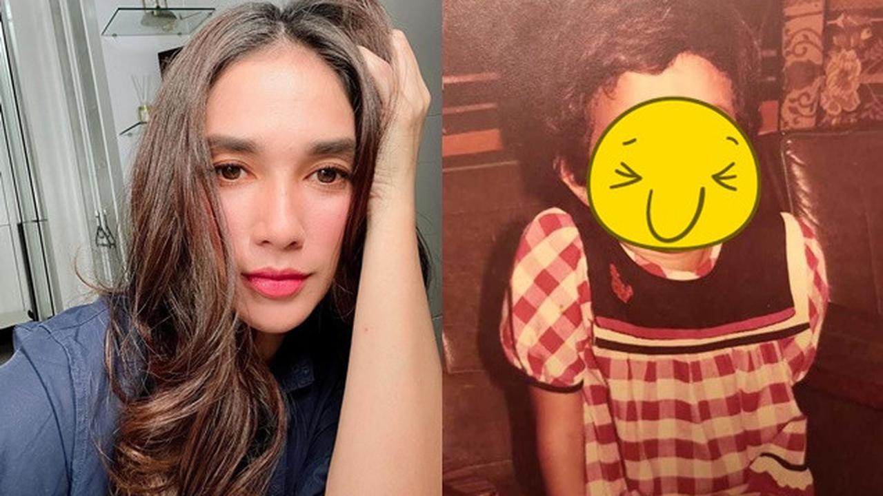 6 Potret Masa Kecil Ussy Sulistiawaty, Gayanya saat SD Curi Perhatian