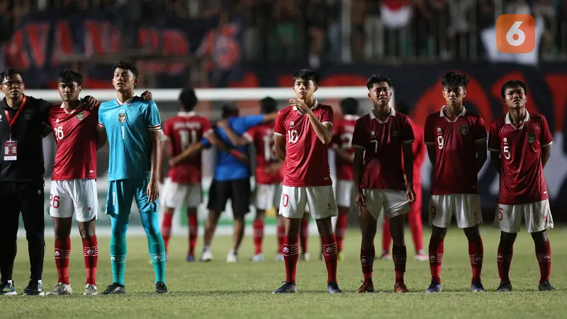 Foto: Semangat Juang Alfin Lestaluhu Jadi Cambuk Bima Sakti Bersama Timnas Indonesia U-16 di Piala AFF U-16 2022