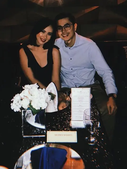 Pamela Bowie dan Rinov Georgio Widiarto