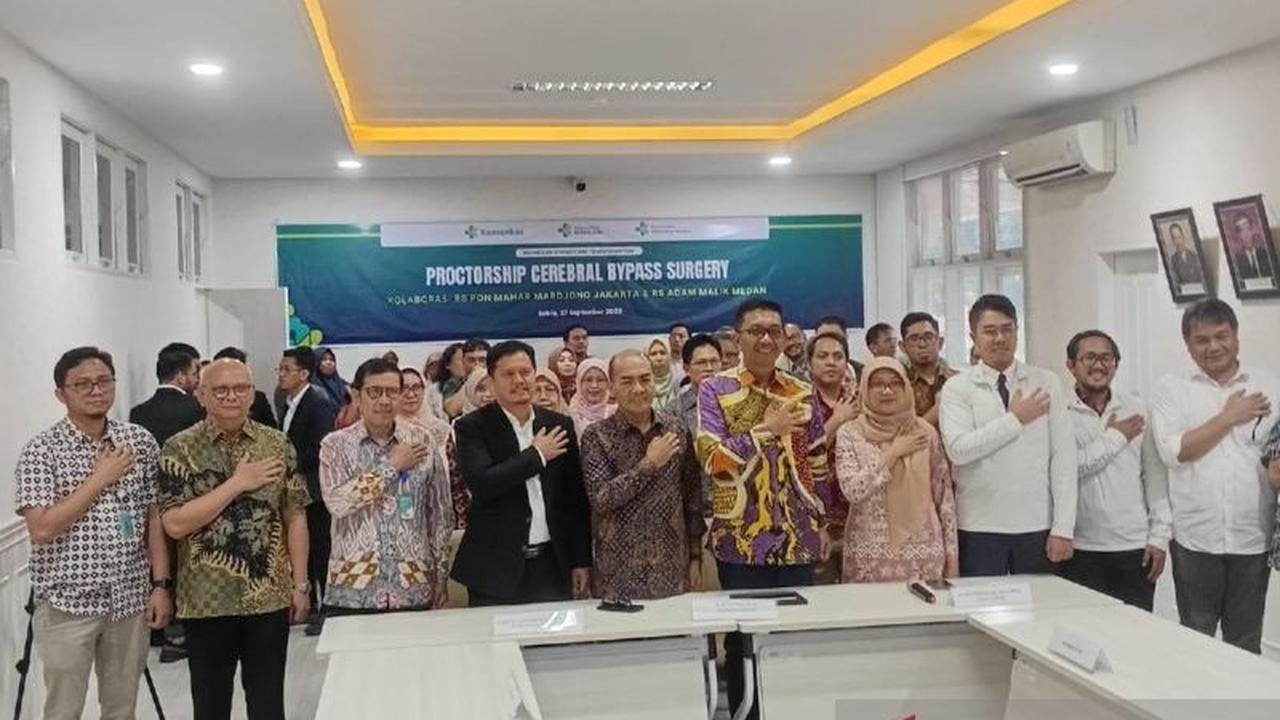 Terobosan Medis Sumut: Operasi Bypass Cerebral Pertama Tangani Penyakit Moyamoya Langka