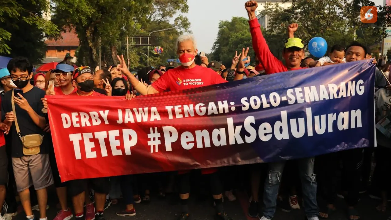 Jelang Derby Jateng, Ganjar Pranowo Pesan Ini