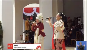 Kris Dayanti dan Melly Goeslaw Tampil Duet di Istana Negara HUT ke-81 RI, Bawakan Dua Lagu