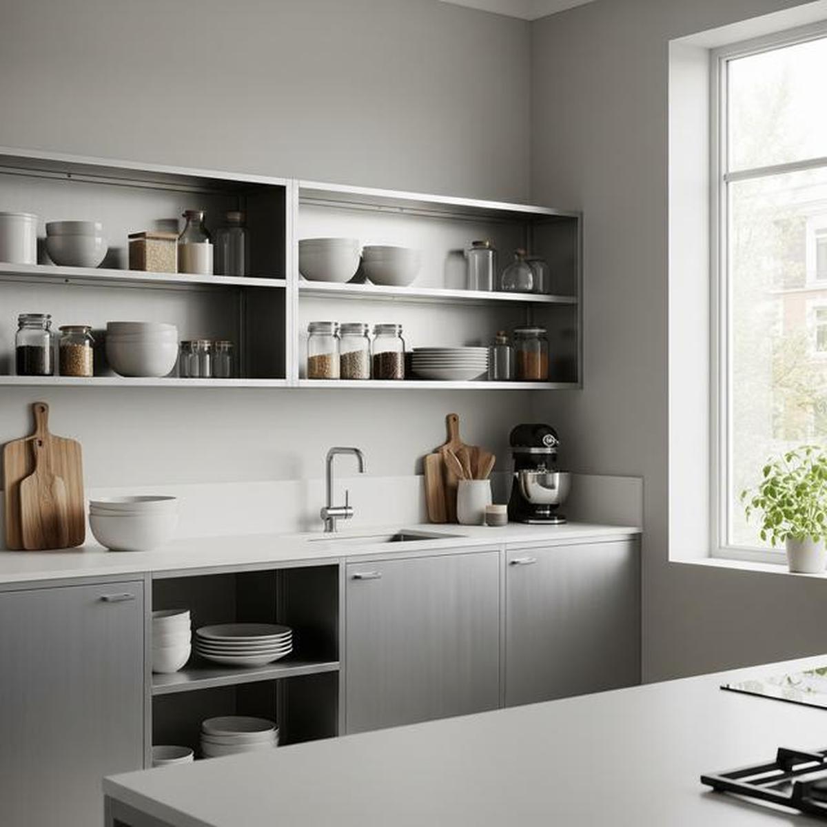 7 Model Lemari Dapur Minimalis Terbaru Aluminium, Solusi Modern dan Fungsional