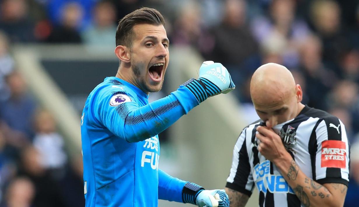6. Martin Dubravka (Newcastle United) - 38 pertandingan, 11 clean sheet (AFP/Lindsay Parnaby)