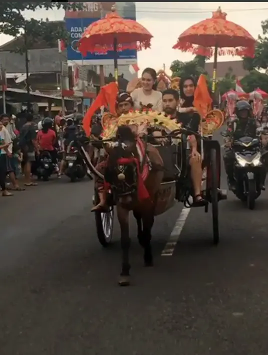 Berbagai komentar bermunculan dalam kolom komentarnya. Selain ajakan mampir ke daerah yang ditempati di Bali, juga ada yang menuliskan Syahrini keliling dengan kereta kecana seperti Nyi Roro Kidul. (Instagram/princessyahrini)