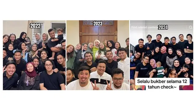6 Potret 20 Orang Sahabat Selalu Bukber Selama 12 Tahun, Persahabatan Terjaga