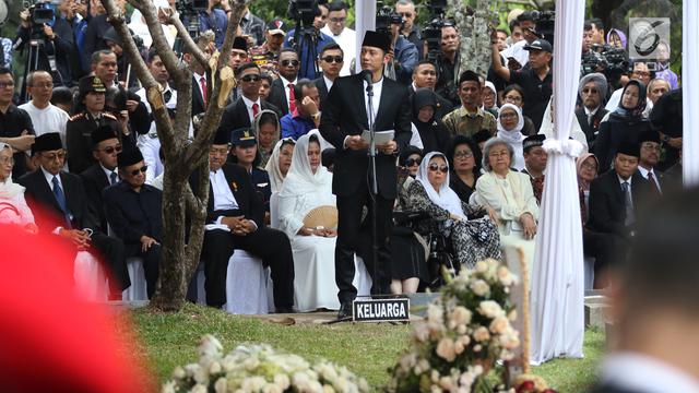 Suasana Khidmat Pemakaman Ani Yudhoyono