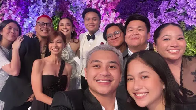 Potret 6 Pasangan Artis di Pernikahan Mahalini-Rizky Febian, Didoakan Menyusul