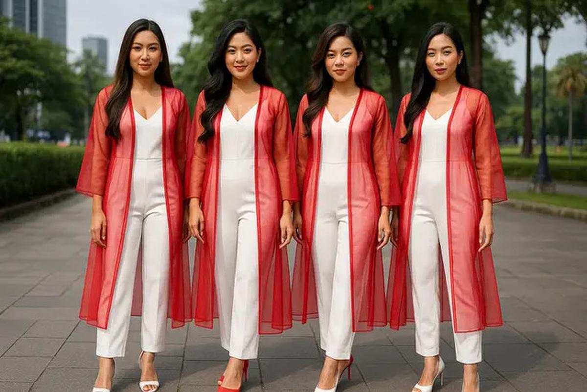 17 Model OOTD Merah Putih, Tampil Stylish dan Patriotik untuk Segala Acara