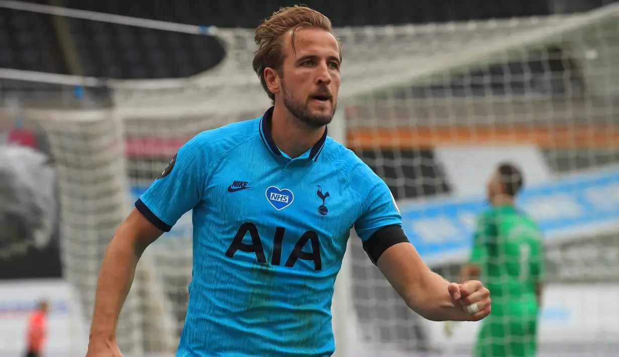 4. Harry Kane (Tottenham Hotspur) - 5 gol. (AFP/Owen Humphreys/pool)