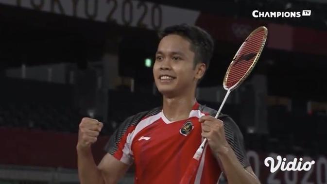 VIDEO: Bulu Tangkis Olimpiade 2020, Ginting Maju ke ...