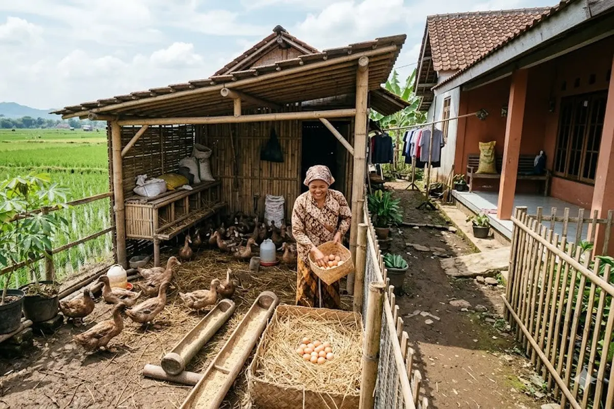 Ide Ternak Mini di Pekarangan Sempit Dekat Persawahan