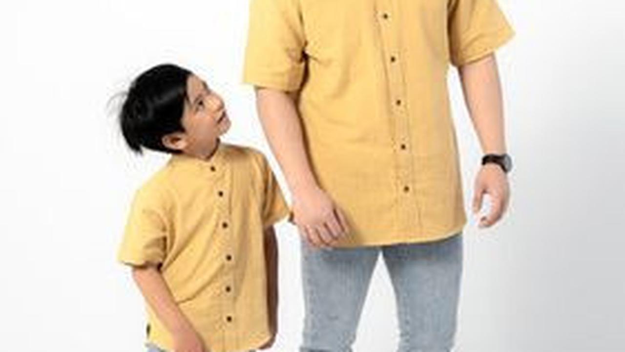 5.&nbsp;Baju Koko Couple Terbaru Ayah dan Anak Tufy Series