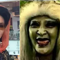 Potret terbaru Farida Pasha pemeran Mak Lampir di sinetron Misteri Gunung Merapi. (Sumber: Instagram/ginasonia73/faridapashaofficial)